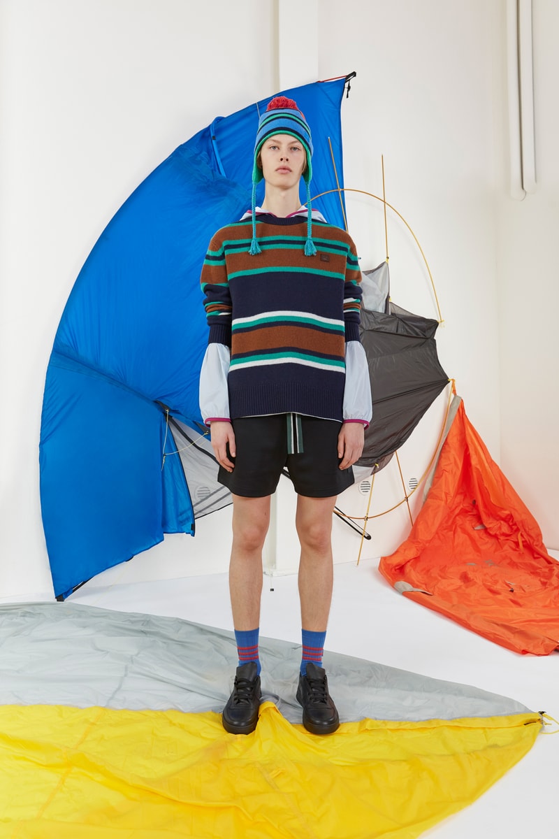Acne Studios Fall/Winter 2019 Face Lookbook Hoodies Sneakers Apparel Range Logo SS19