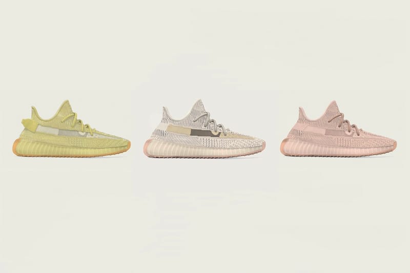 The YEEZY BOOST 350 V2 "Antlia," "Lundmark" & "Synth" Will Be Releasing Regionally