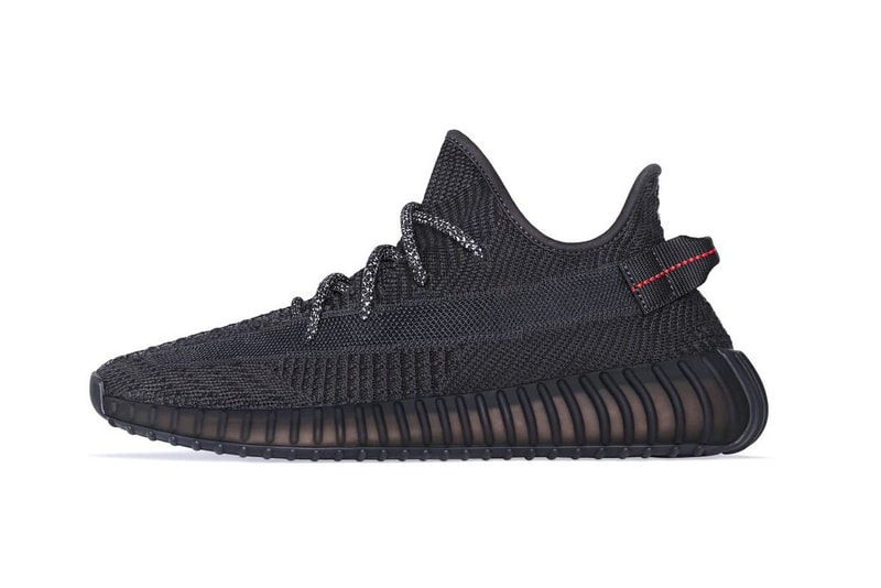 adidas Originals YEEZY BOOST 350 All-Black Release Date Minimal Kanye West Sneaker Shoe 