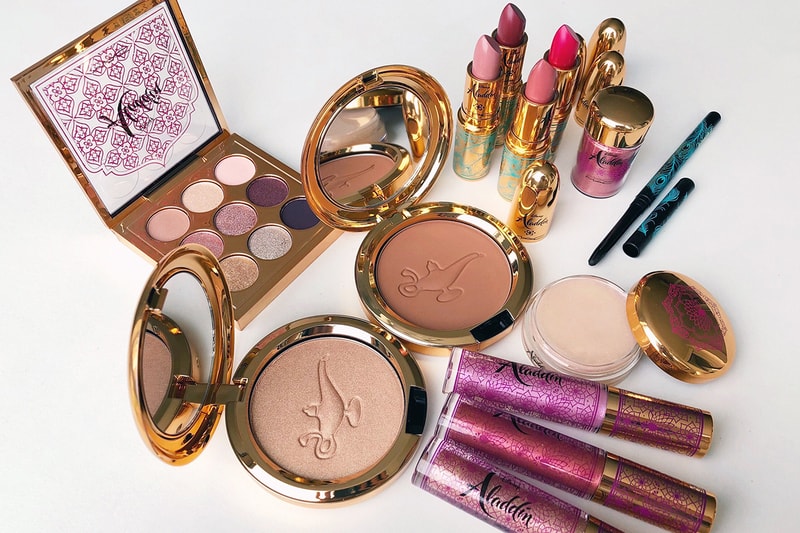 Disney MAC Aladdin Makeup Collaboration Lipsticks Magic Lamp Bronzer Highlighter Pigment Lipglass Lip gloss Eyeshadow Palette Eyeliner