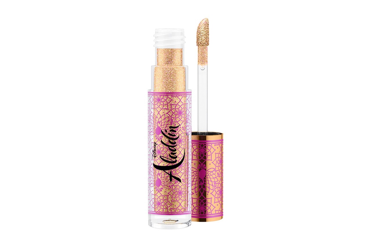 Disney MAC Aladdin Makeup Collaboration Lipsticks Magic Lamp Bronzer Highlighter Pigment Lipglass Lip gloss Eyeshadow Palette Eyeliner