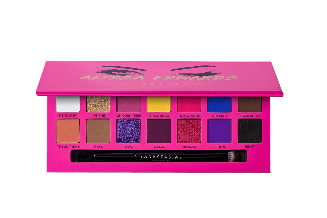 Alyssa Edwards Anastasia Beverly Hills Palette Eyeshadow Makeup Los Angeles Drag Con Beauty Launch Release Info
