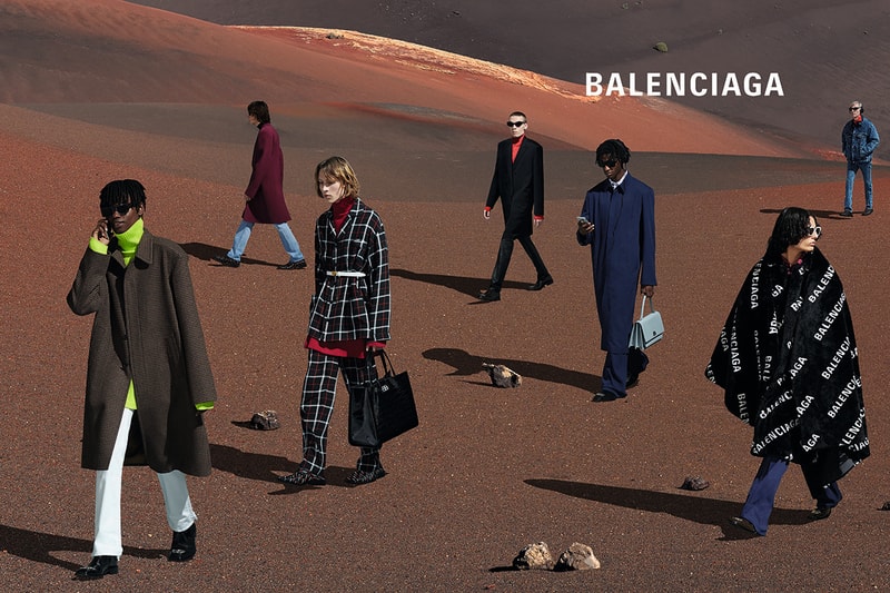 Balenciaga Fall 2019 Desert Campaign Editorial Jean Pierre Attal Fashion Spread Demna Gvasalia Collection 