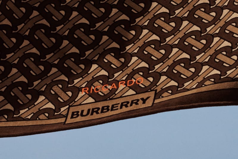 Burberry's New B Series Drop Features a Monogram Print Towel
