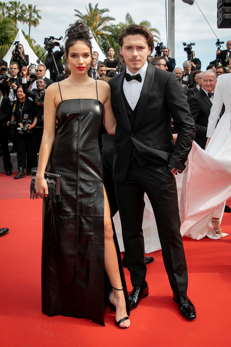 Hana Cross Brooklyn Beckham Girlfriend Once Upon A Time In Hollywood Cannes Film Festival Red Carpet Couple