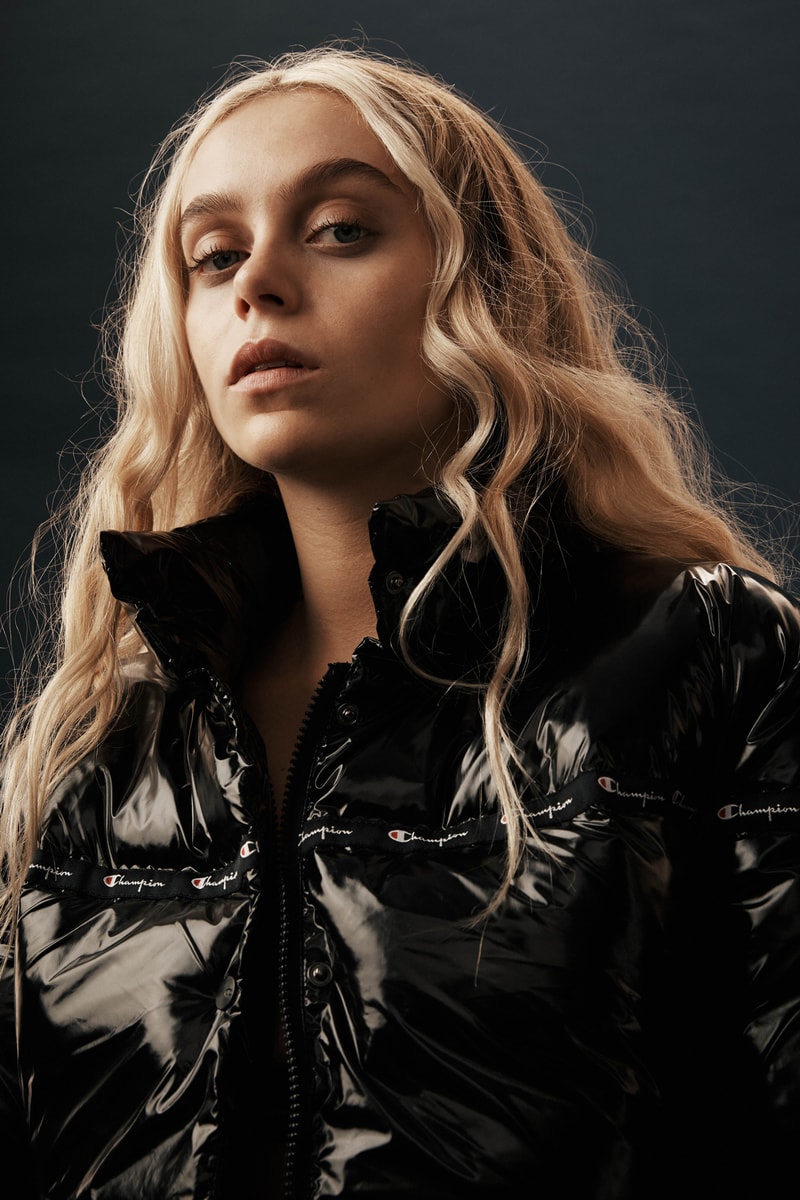 Champion Reverse Weave Fall Winter 2019 Collection Puffer Jacket Black