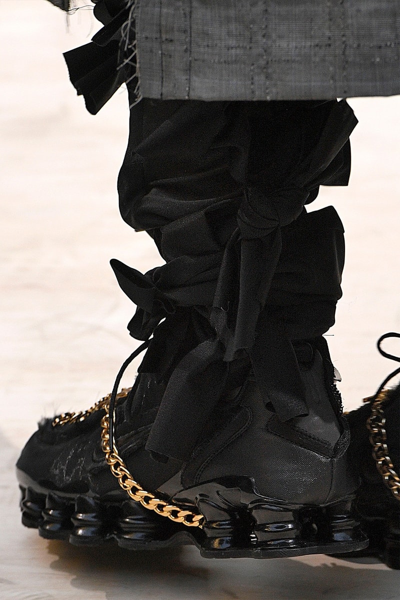 COMME des GARÇONS x Nike Shox Release Date Triple White Triple Black Sneaker Shoe Spring Summer 2019 Drop Dover Street Market Ginza Japan