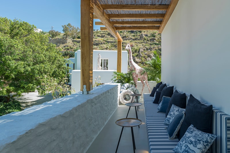 Dior Opens "Dioriviera" Mykonos Pop-Up Store Shop Collection Maria Grazia Chiuri Kim Jones Collection Fashion Greece 