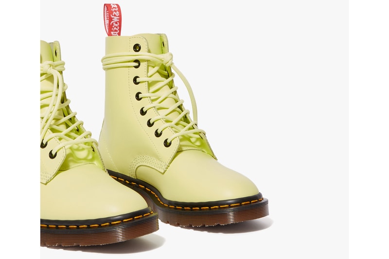 Dr. Martens Undercover Collaboration Pastel Boots Release Collection Leather Shoes Spring Summer 