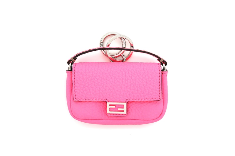 Fendi Roma Amour Capsule Collection Mini Baguette Pink