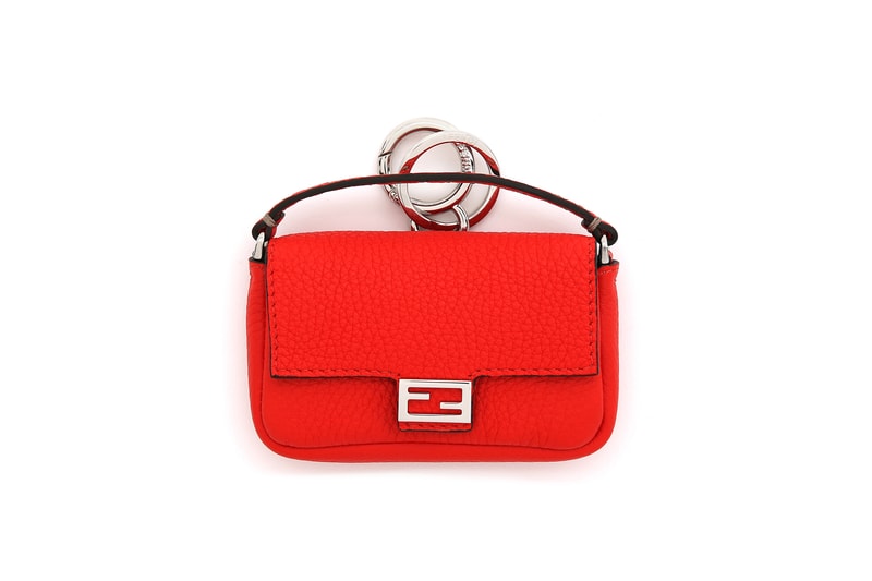 Fendi Roma Amour Capsule Collection Mini Baguette Red