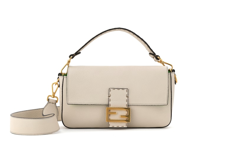 Fendi Roma Amour Capsule Collection Baguette Cream