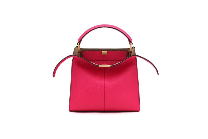 Fendi Roma Amour Capsule Collection Top Handle Bag Pink