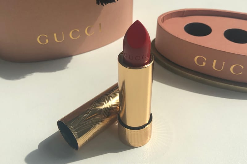 gucci goldie red lipstick review