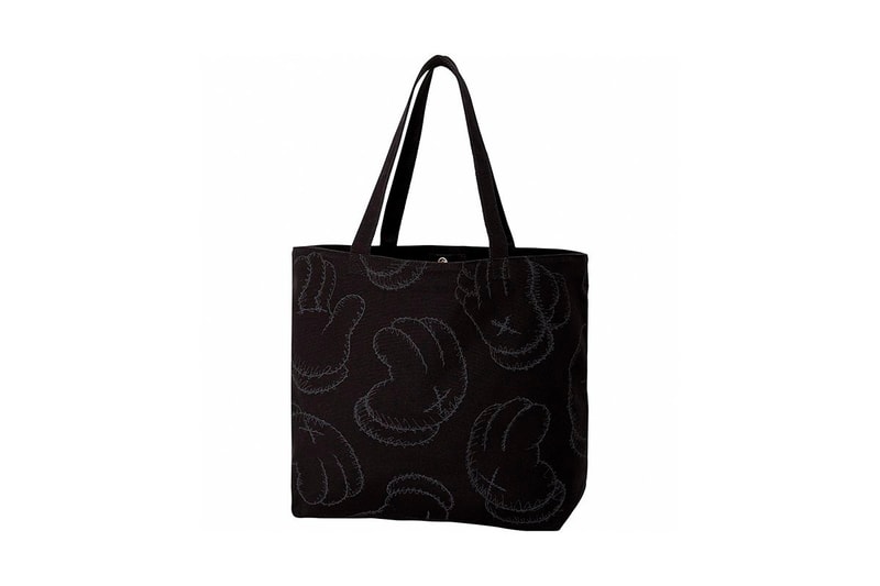 KAWS x Uniqlo UT Companion BFF Collaboration Summer 2019 Bag Black