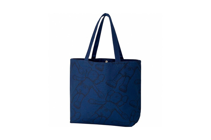 KAWS x Uniqlo UT Companion BFF Collaboration Summer 2019 Bag Blue