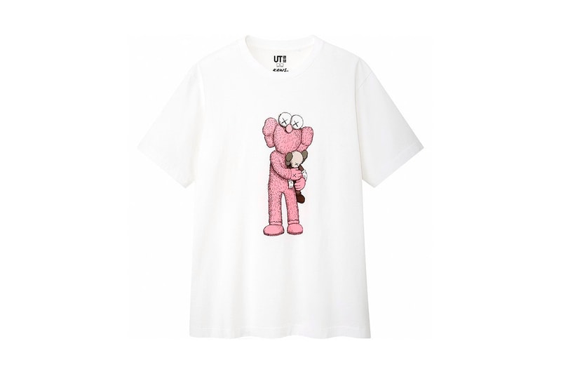 KAWS x Uniqlo UT Companion BFF Collaboration Summer 2019 Pocket T-shirt White