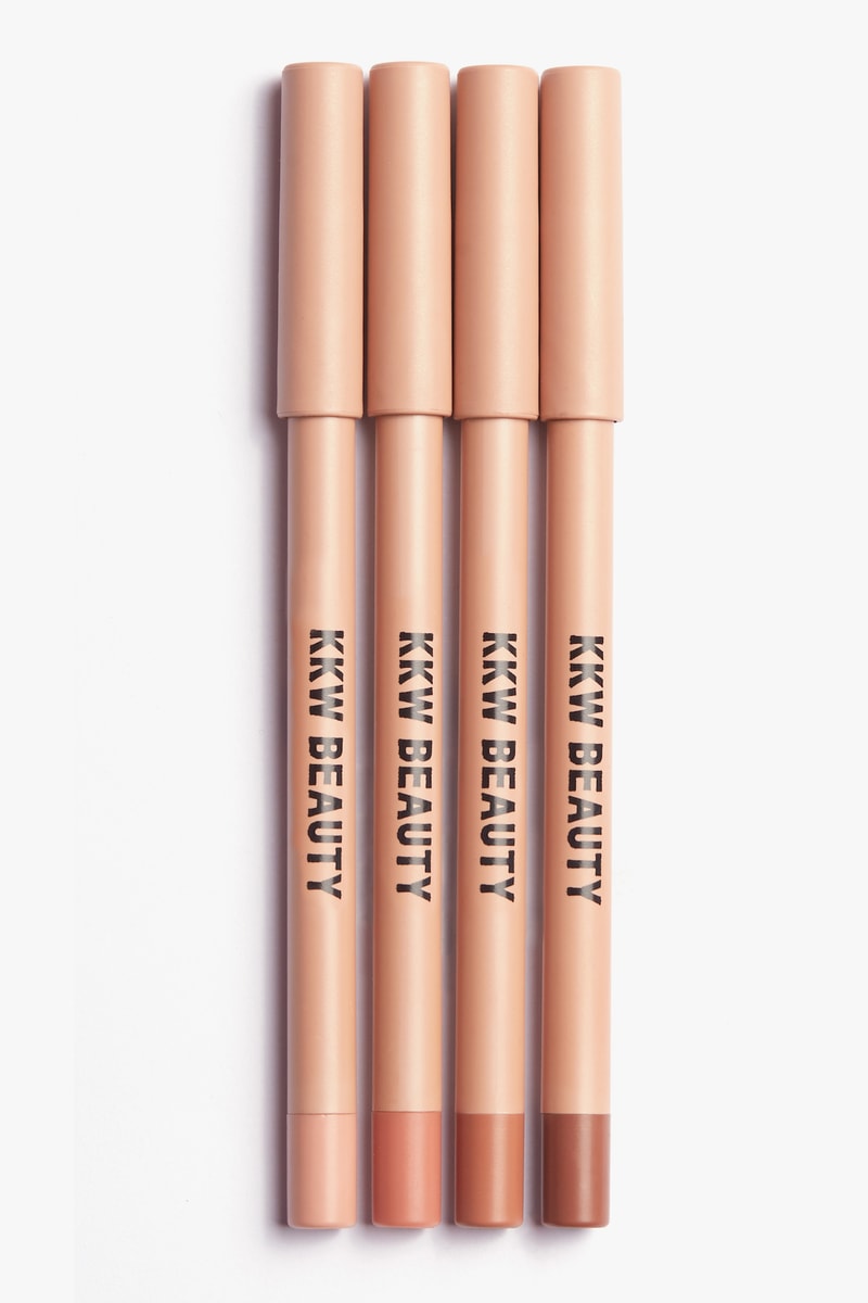KKW Beauty Kim Kardashian Nude Lipstick Lipliner Launch