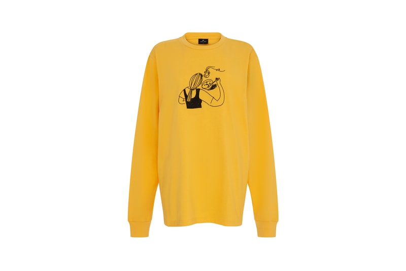 Lazy Oaf Mental Health Awareness Collection Sweatshirt Yellow