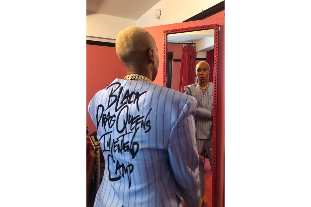 Lena Waithe Met Gala 2019 Pyer Moss Suit Blue
