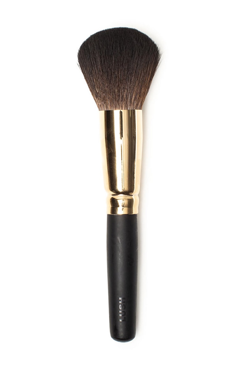 LUSH Vegan Cruelty-Free Makeup Brush Collection Handmade Tools Beauty Blush Bronzer Eyebrow Product