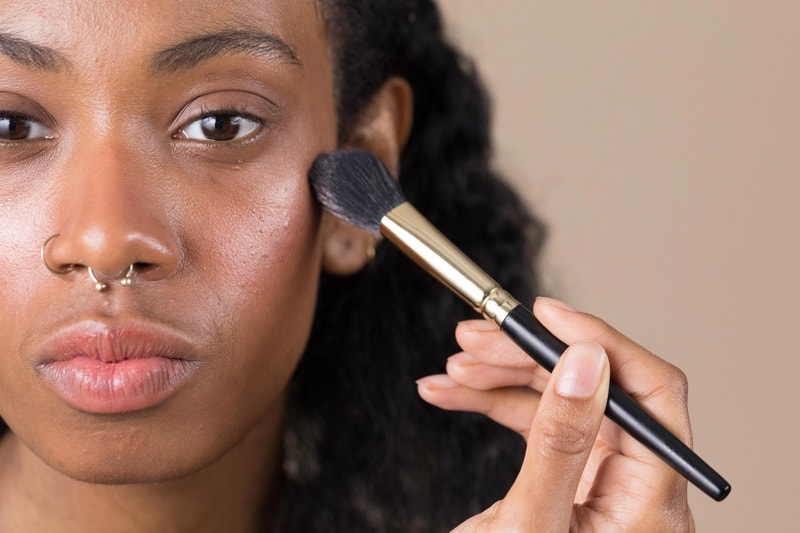 LUSH Vegan Cruelty-Free Makeup Brush Collection Handmade Tools Beauty Blush Bronzer Eyebrow Product