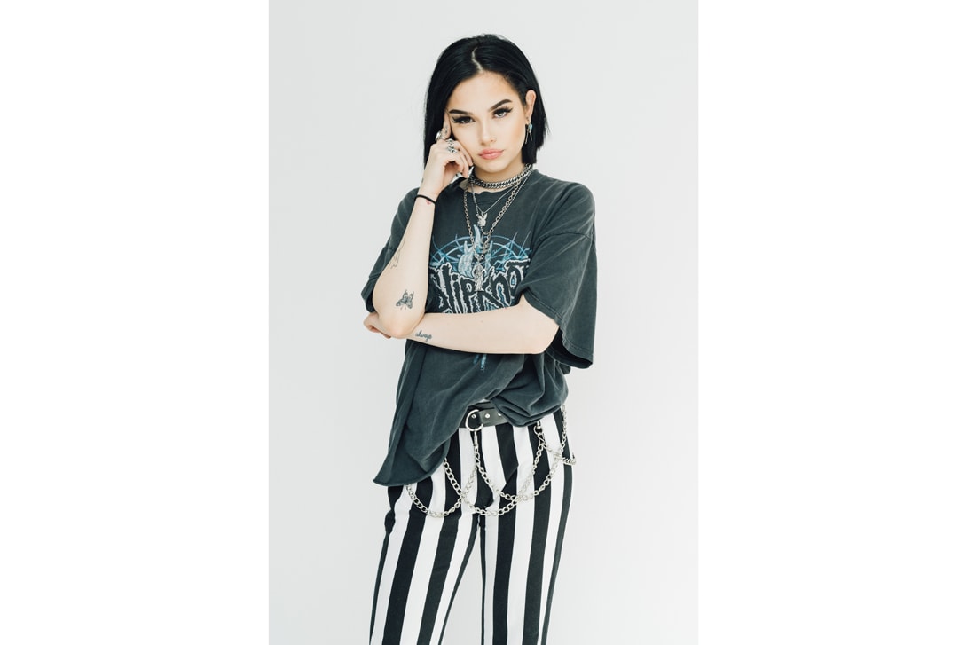 Maggie Lindemann T Shirt Grey