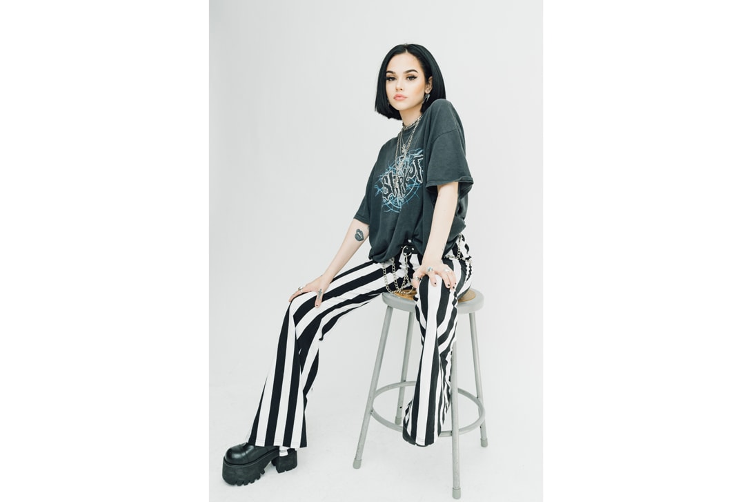 Maggie Lindemann T Shirt Grey