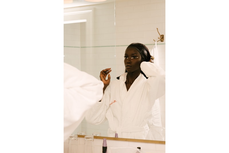 Anok Yai Model Met Gala 2019 Getting Ready Burberry Riccardo Tisci Outfit Look Interview Behind The Scenes