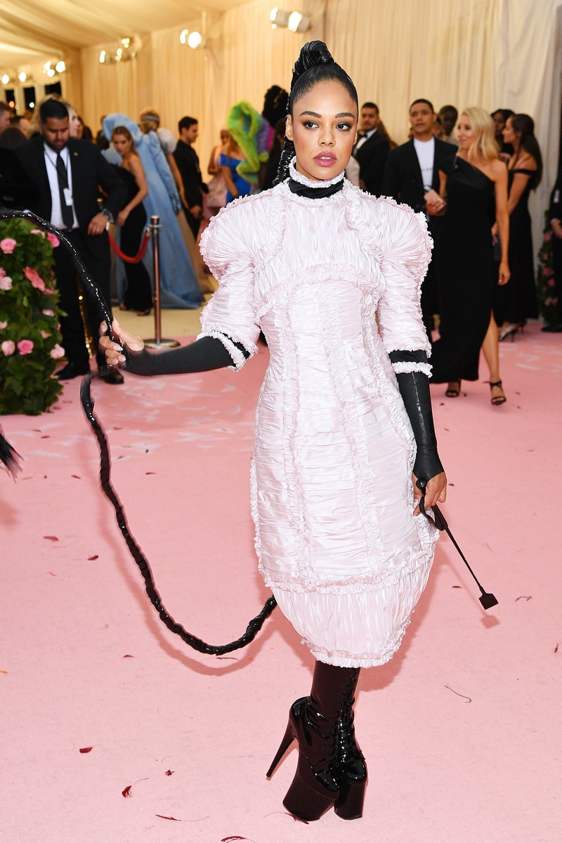 Tessa Thompson Met Gala 2019 Red Carpet Camp Notes on Fashion