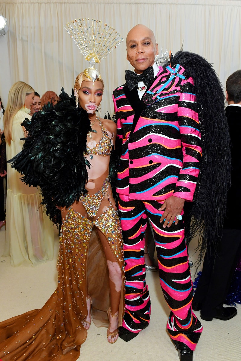Winnie Harlow RuPaul Met Gala 2019 Red Carpet Camp Notes on Fashion