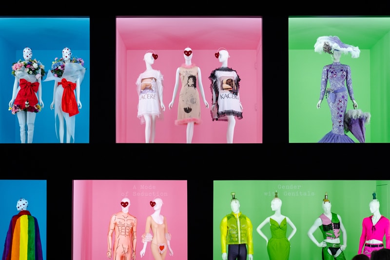 Metropolitan Museum of Art Spring 2019 Camp Notes on Fashion Exhibition Dresses Red Pink White Purple