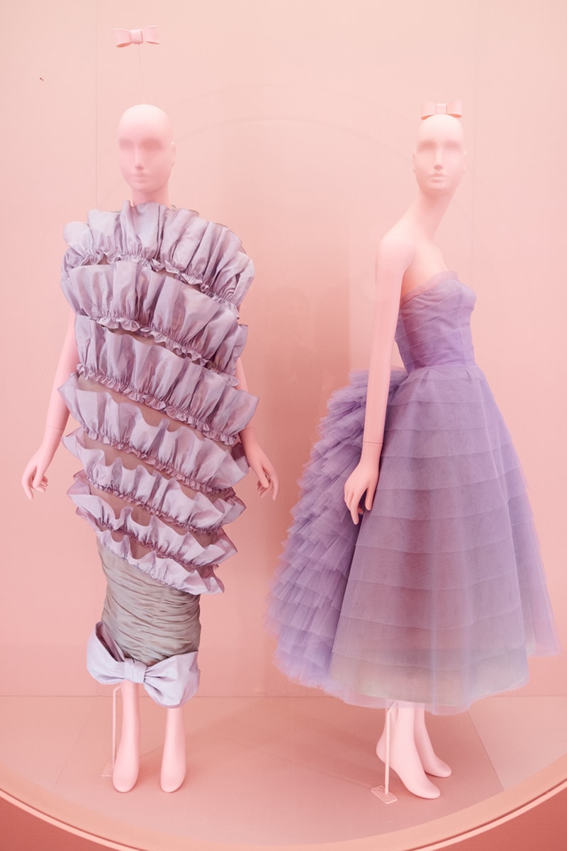 Metropolitan Museum of Art Spring 2019 Camp Notes on Fashion Exhibition Dresses Purple