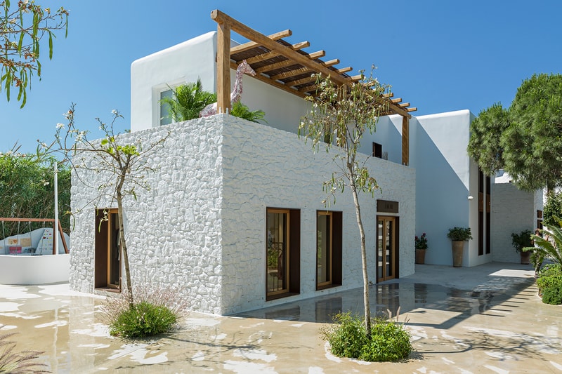 Mykonos Nammos Village Luxury Designer Brand Pop-Up Stores Off-White Burberry Dior Louis Vuitton Christian Louboutin