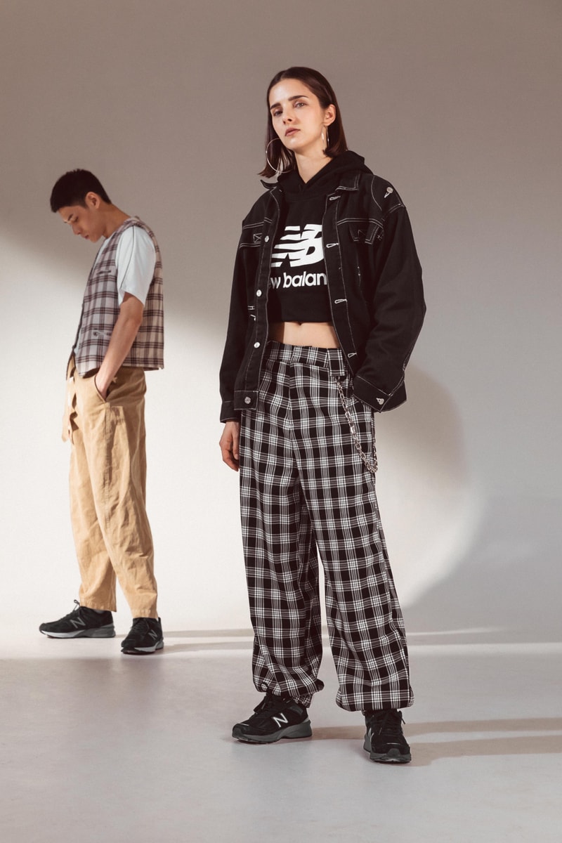 new balance 990v5 dad sneaker styling editorial jeans