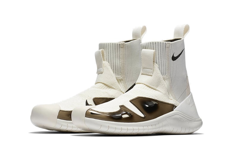 ALYX Nike Vibram Sock Sneaker Matthew Williams Black White First Look Logo Swoosh Detachable Sole Release Date