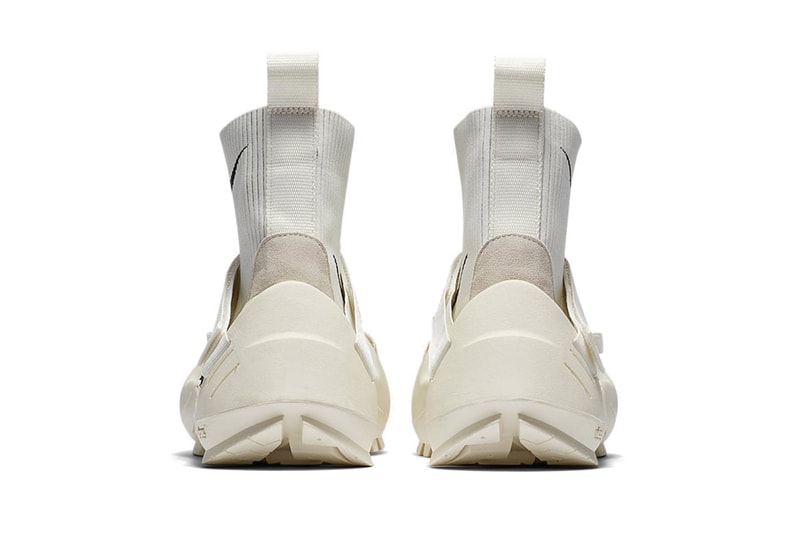 ALYX Nike Vibram Sock Sneaker Matthew Williams Black White First Look Logo Swoosh Detachable Sole Release Date