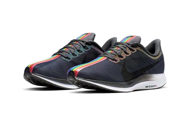Nike Air Zoom Pegasus 36 BETRUE Pride Rare Men Running Shoes Black Rainbow Sz 12 NIKE ZOOM PEGASUS Turbo BETRUE Running Trainers Lifestyle  main image 2