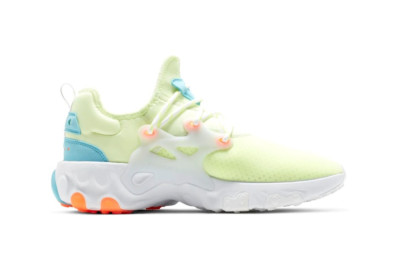 Nike React Presto Psychedelic Lava Green Orange