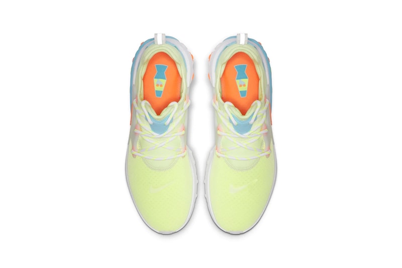 Nike React Presto Psychedelic Lava Green Orange