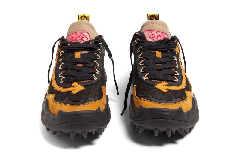 Off-White™ ODSY-1000 Spiked Industrial Sneaker Release Chunky Trainer