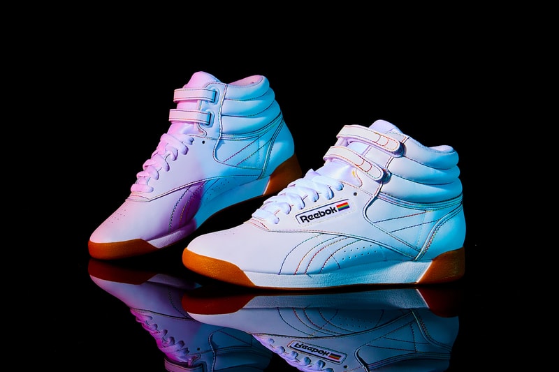 Reebok Pride Month Pack Freestyle Hi White