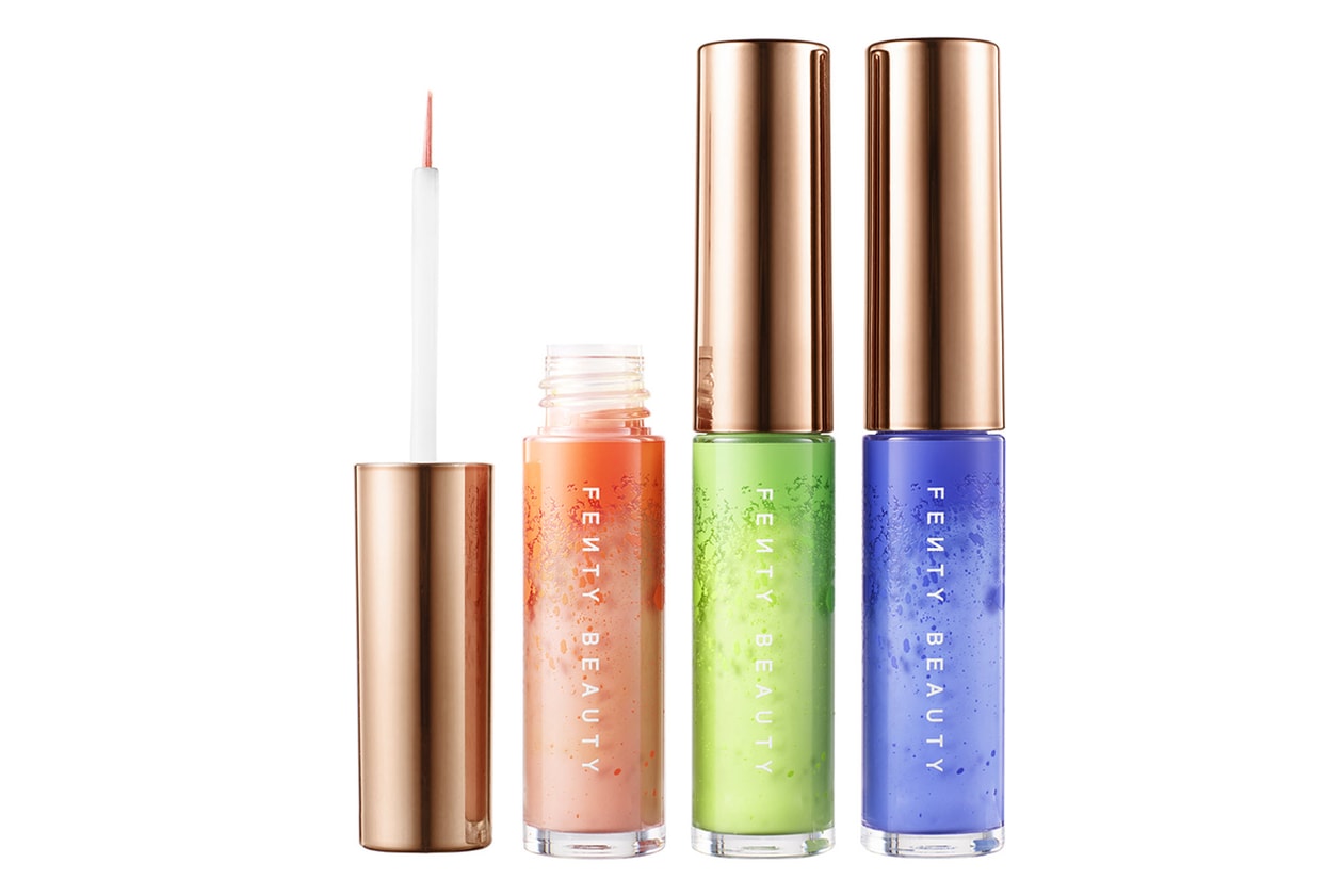 Fenty Beauty Rihanna Vivid Liquid Eyeliner Trio Poutsicle Lipstick Summer Limited Edition