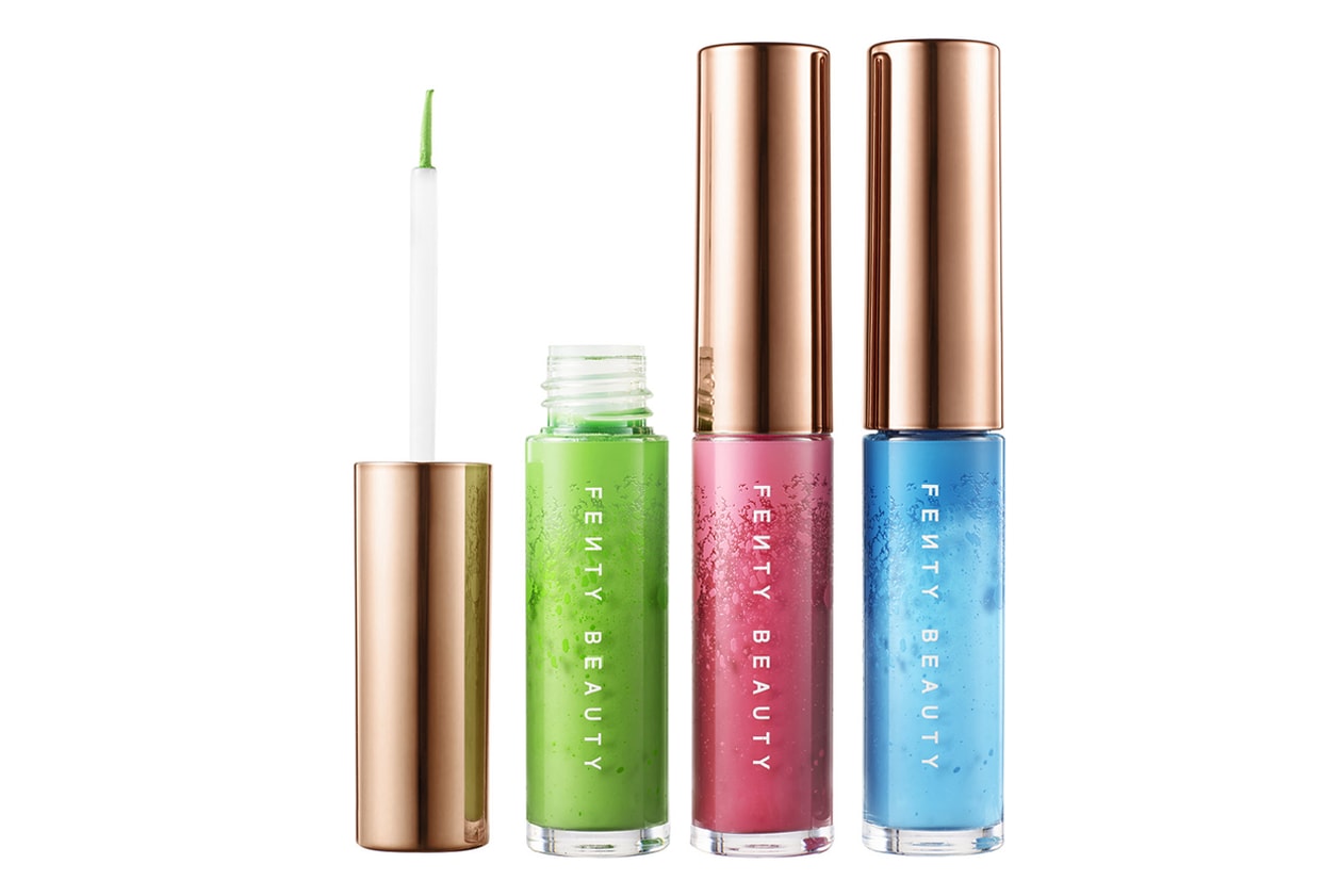 Fenty Beauty Rihanna Vivid Liquid Eyeliner Trio Poutsicle Lipstick Summer Limited Edition