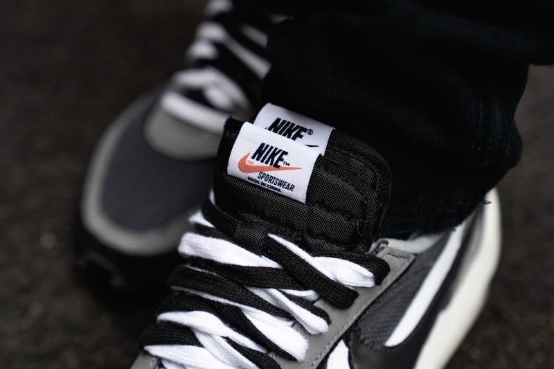 sacai x Nike LDWaffle Daybreak Collaboration Green Yellow Orange