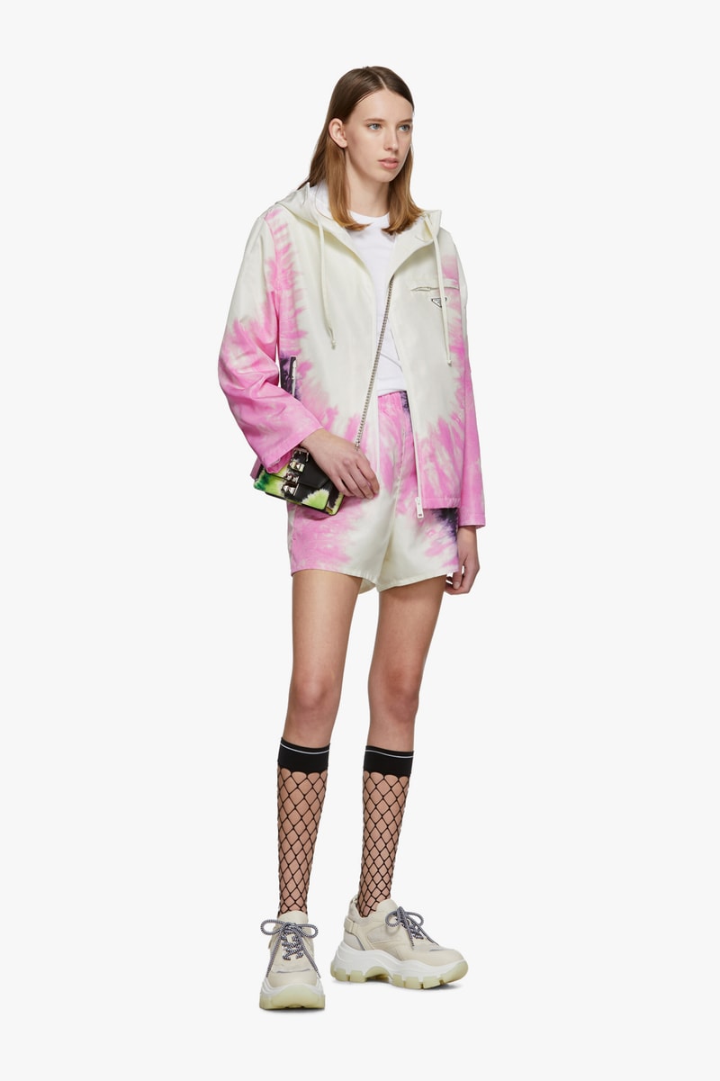 prada ssense tiedye tie dye spring summer bags wallets iphone case card holder bag wallet jacket shorts