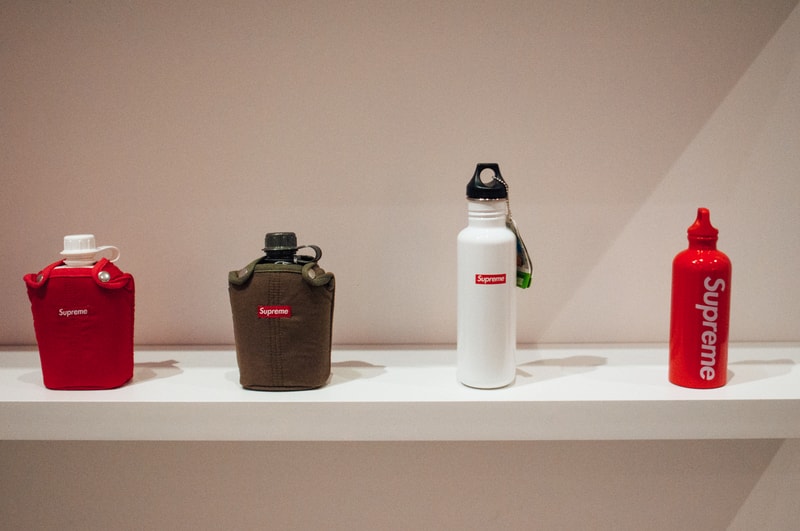 supreme accessories sothebys hong kong auction punching bag pinball machine fender guitar cash gun