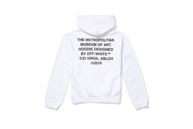 The Met Museum Camp Collection Off White Hoodie