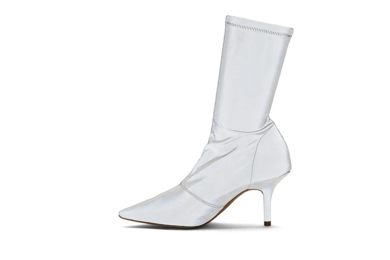 YEEZY Season 8 Collection Black Silver Reflective Boots