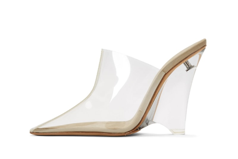 YEEZY Season 8 Collection Transparent PVC Mules